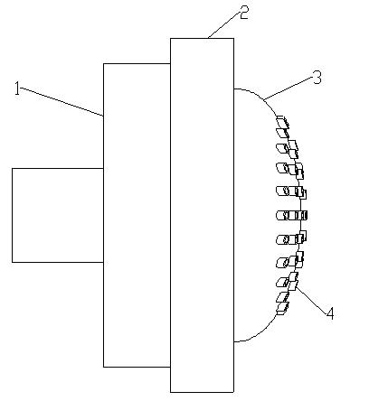 Silk spraying device with micro controller
