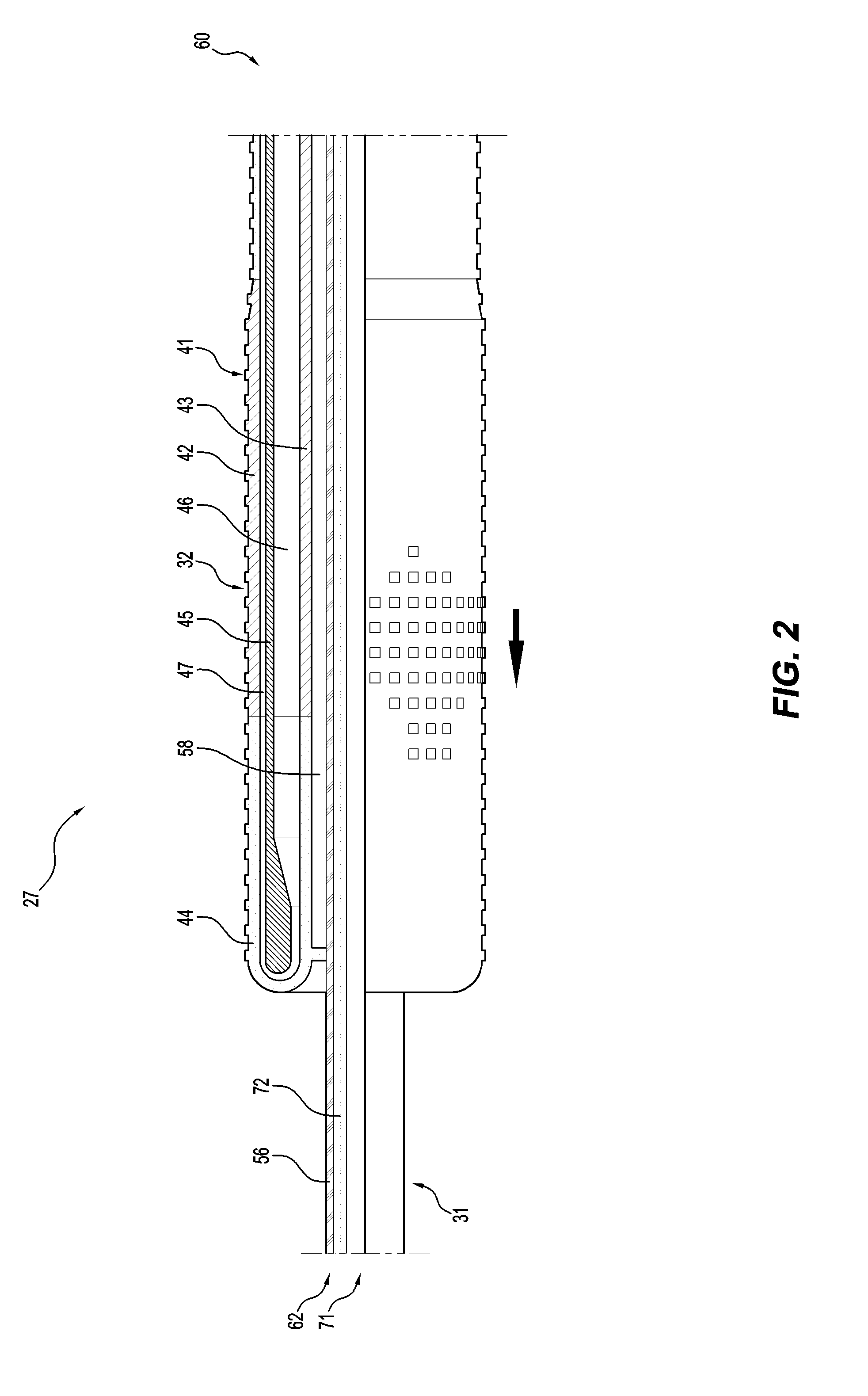 A solids injection lance