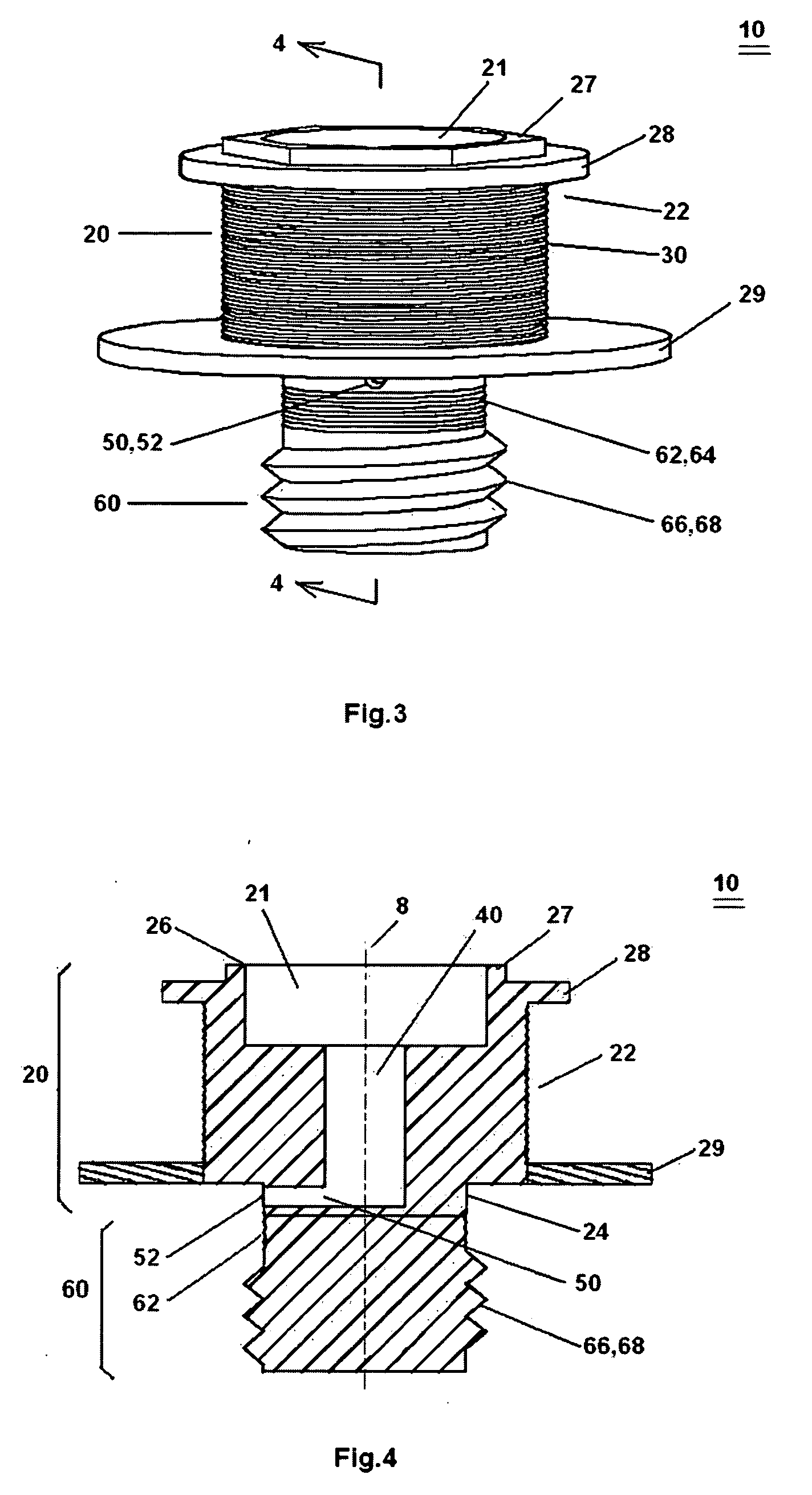 Transcutaneous port having micro-textured surfaces for tissue and bone integration