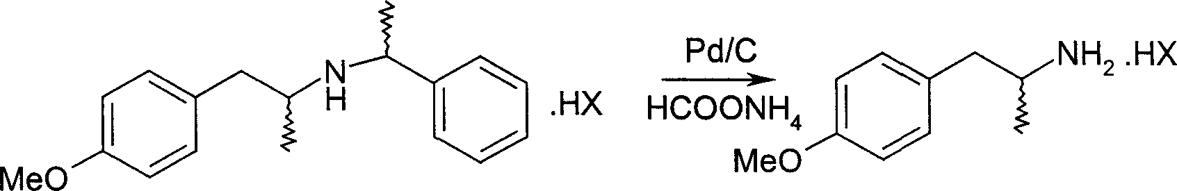 Pharmaceutical synthesis of 4-methoxy-alpha-methyl-phenethylamine