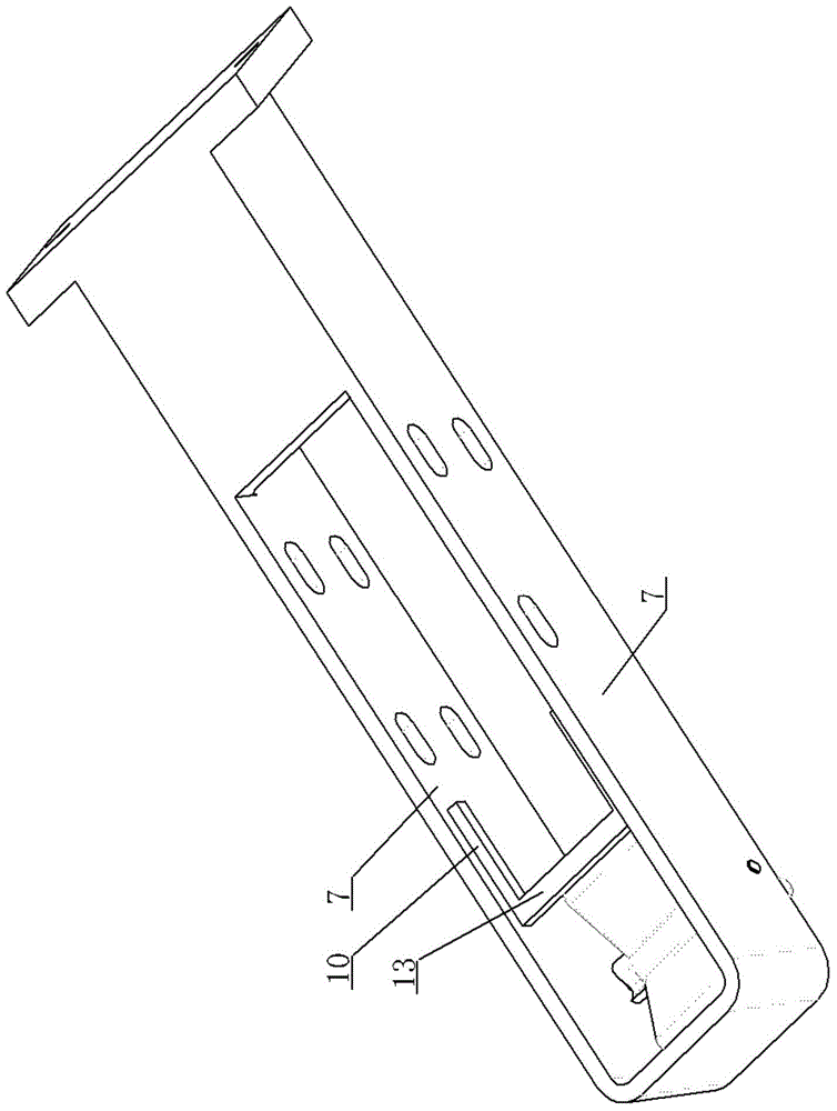 Medicine discharging device with overturning plate and ratchet type structure