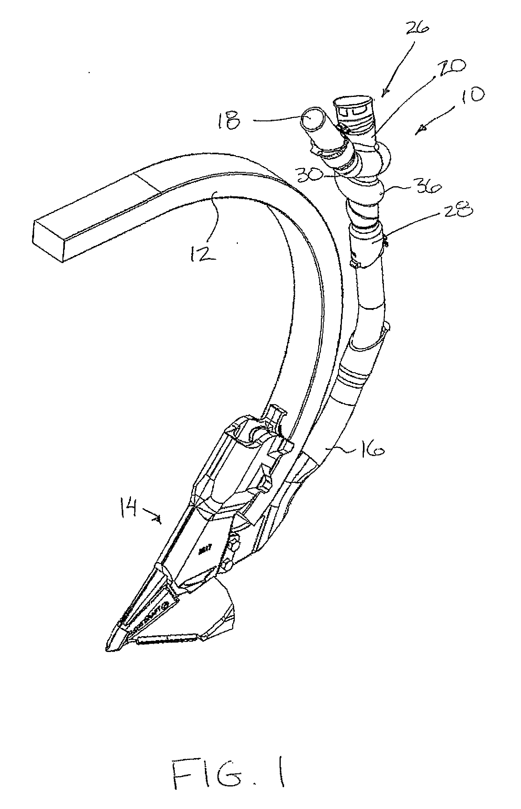 Decelerating Device for Air Conveyed Material