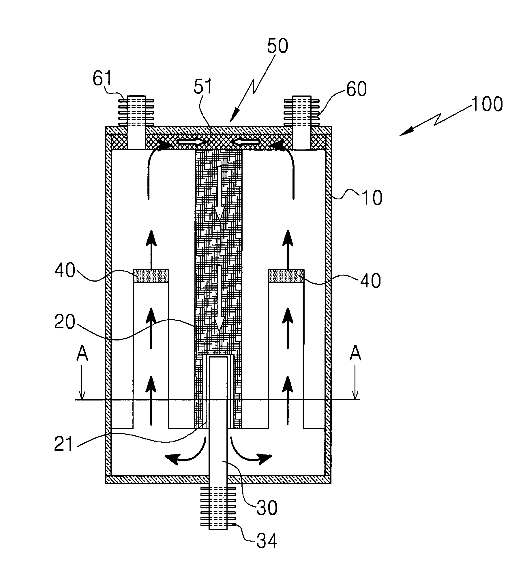 AMTEC with heat pipe