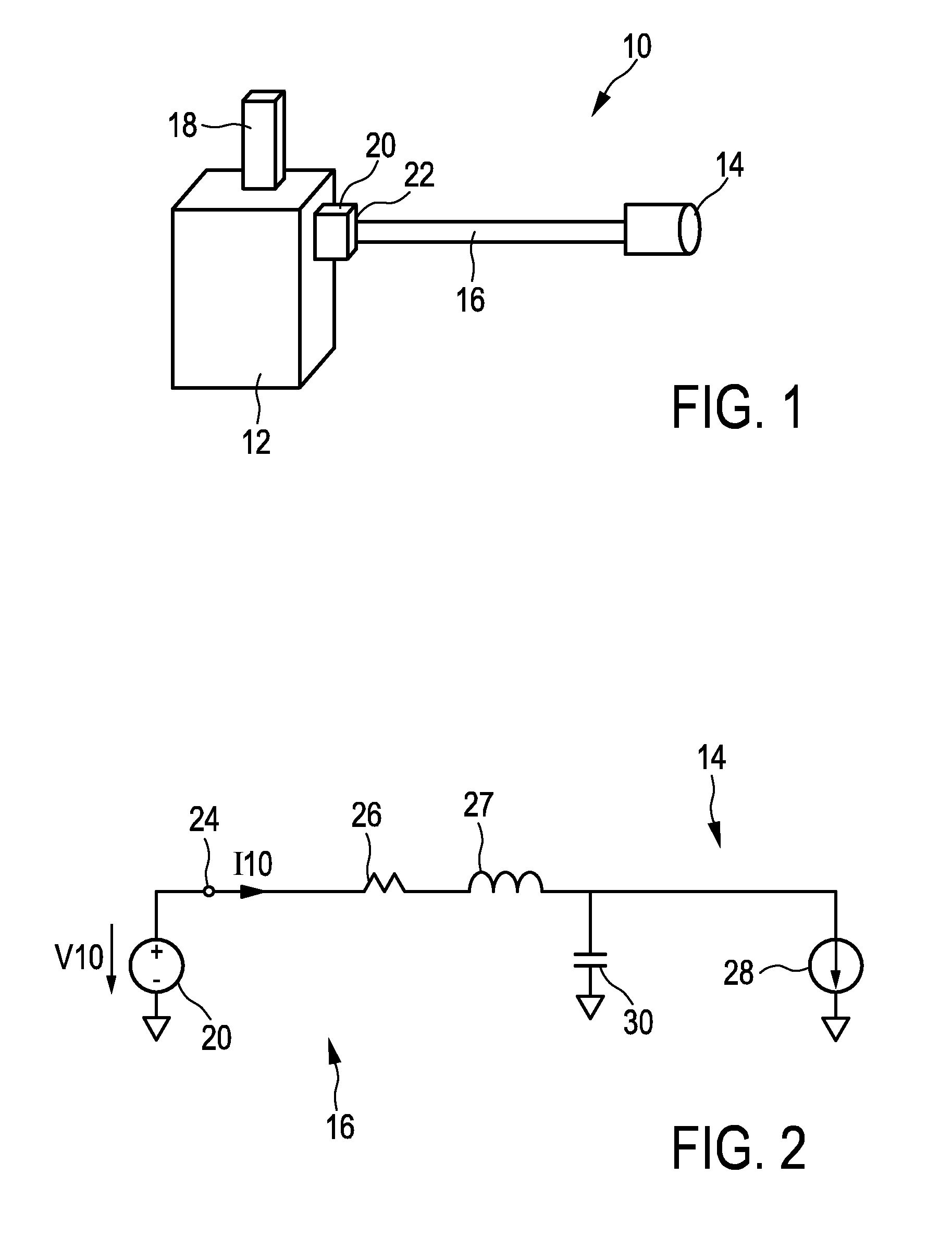 Ultrasound tranducer assembly and method for driving an ultrasound transducer head