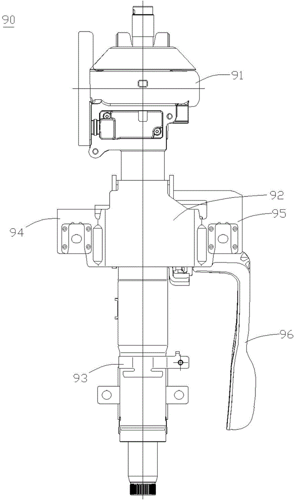 Fixed jig with displacement monitoring equipment