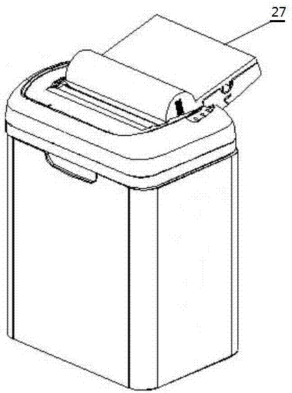 An automatic paper shredder and an automatic paper shredding method suitable for joint offices