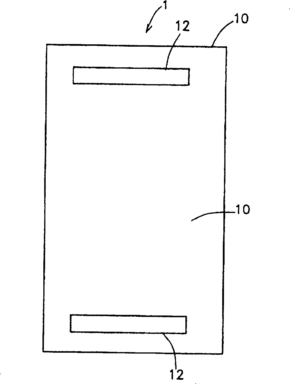 Array structure of transverse electric field effect type and its manufacturing method