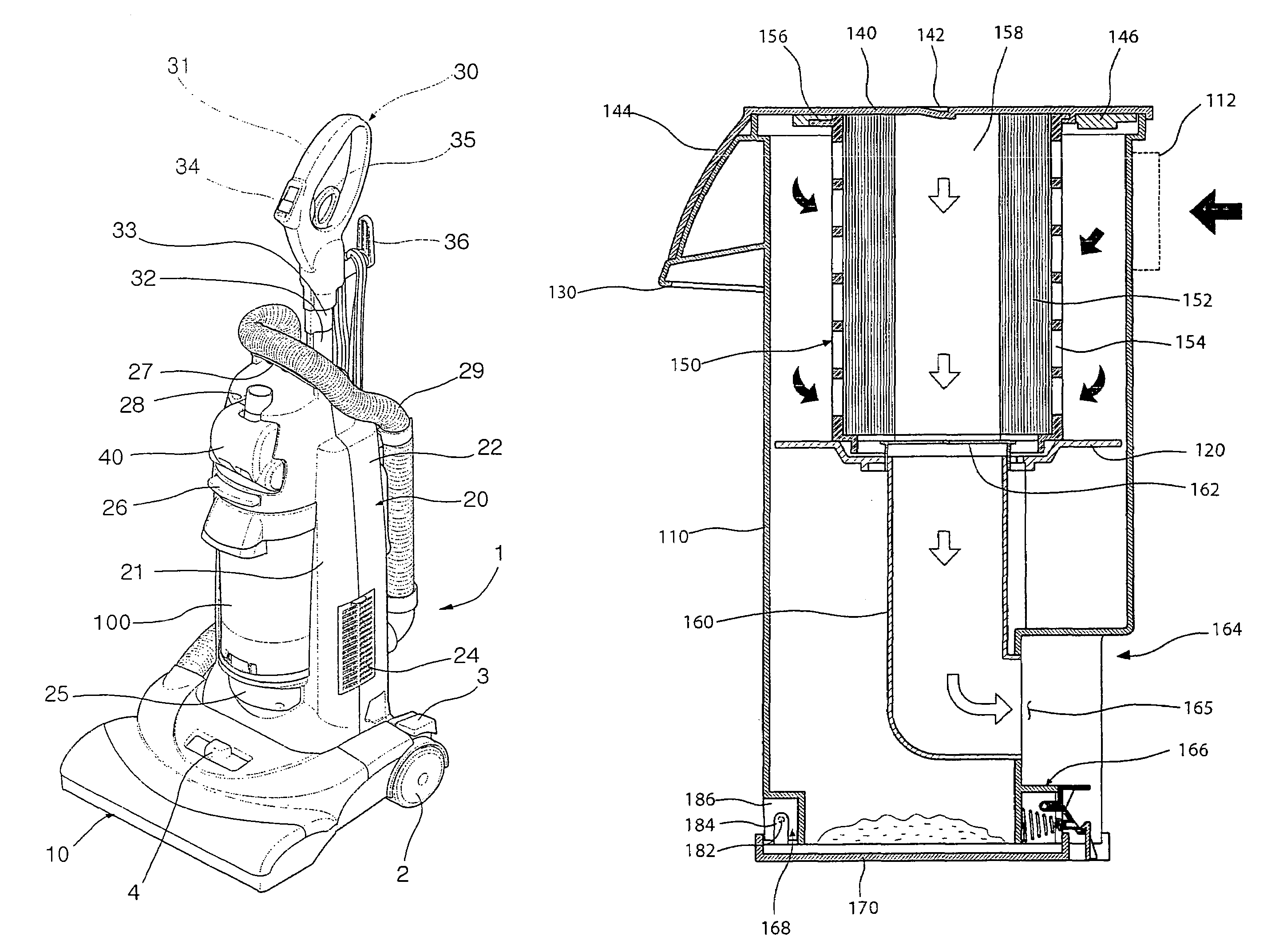 Vacuum cleaner and dust collection unit thereof