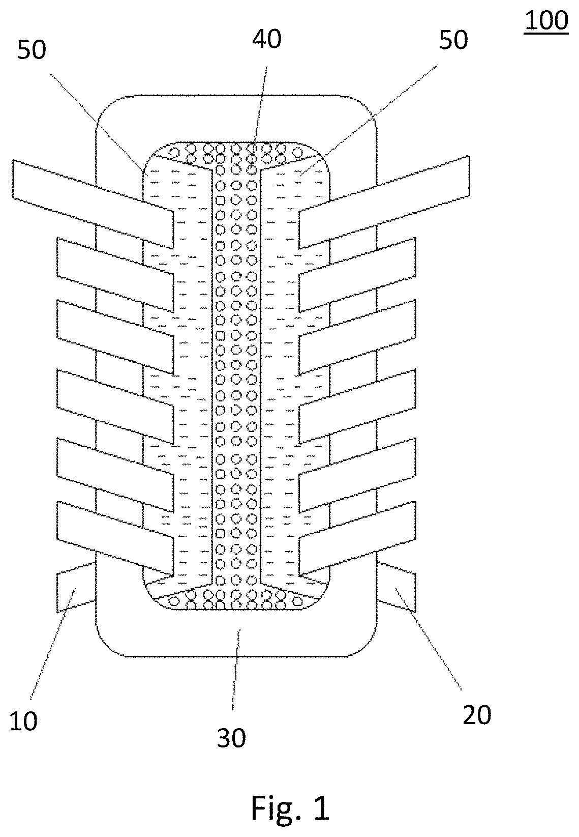 Insulating magnetic components on silicon using PNP or NPN junctions