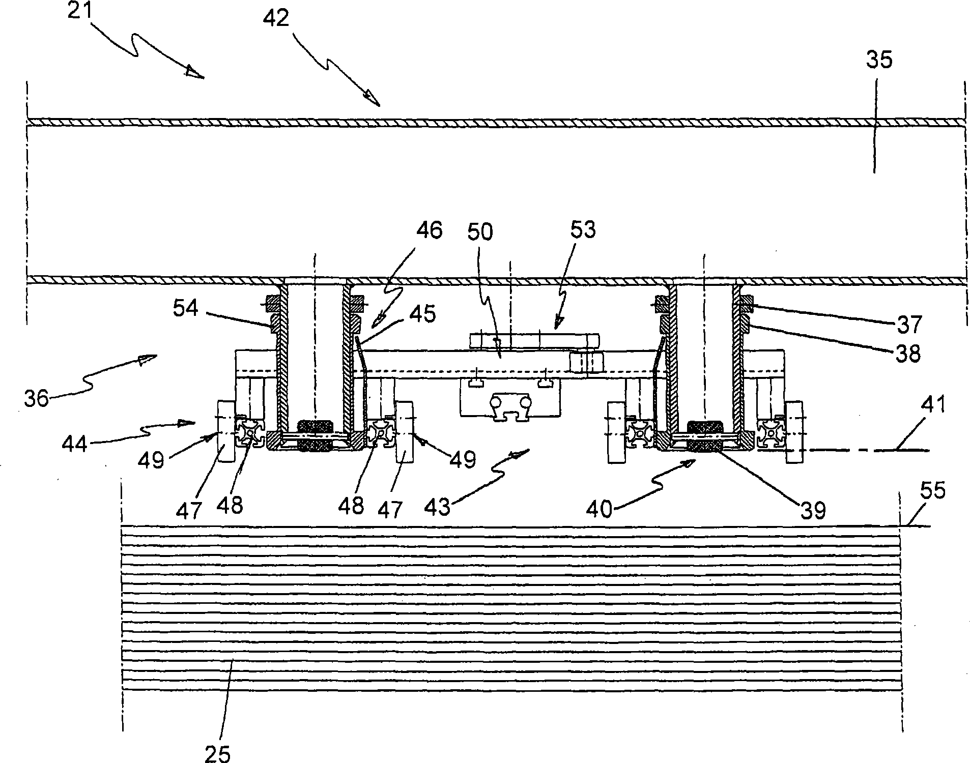 Handling apparatus and method for separating and feeding sheet blanks