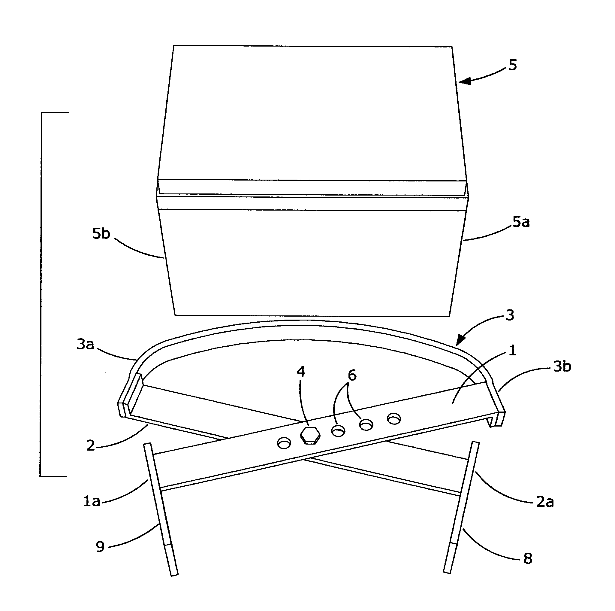 Carrier for installing and removing storage batteries from confined spaces