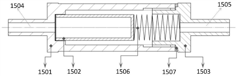 Device and method for analyzing impurities in hydrogen isotope gas