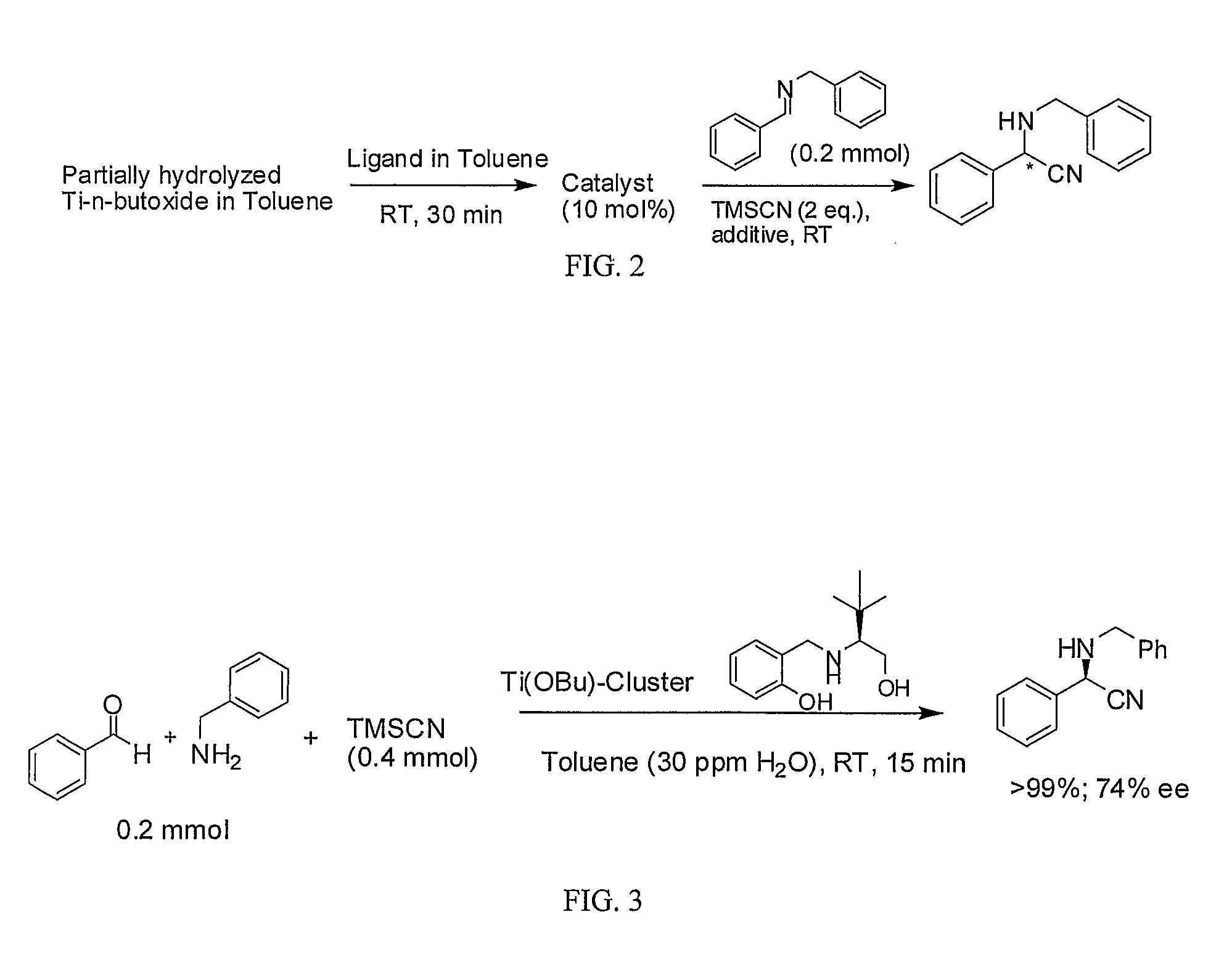 Titanium compound and process for asymmetric cyanation of imines