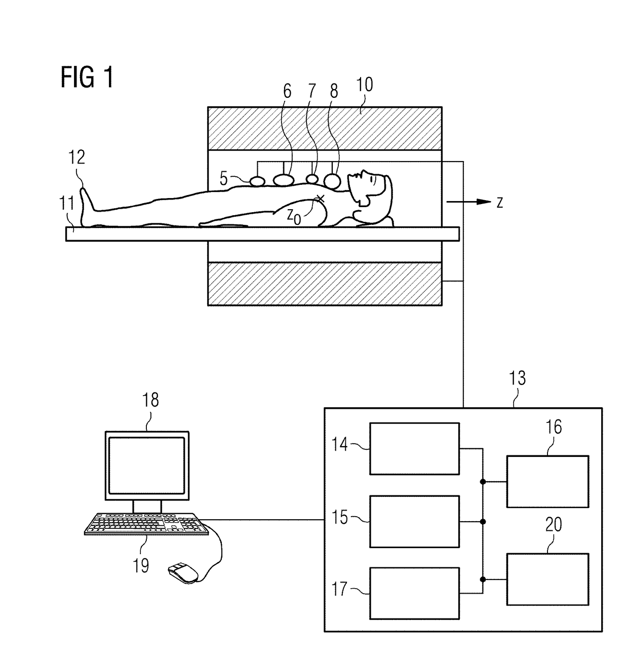 Method and magnetic resonance apparatus for quiet echo-planar imaging