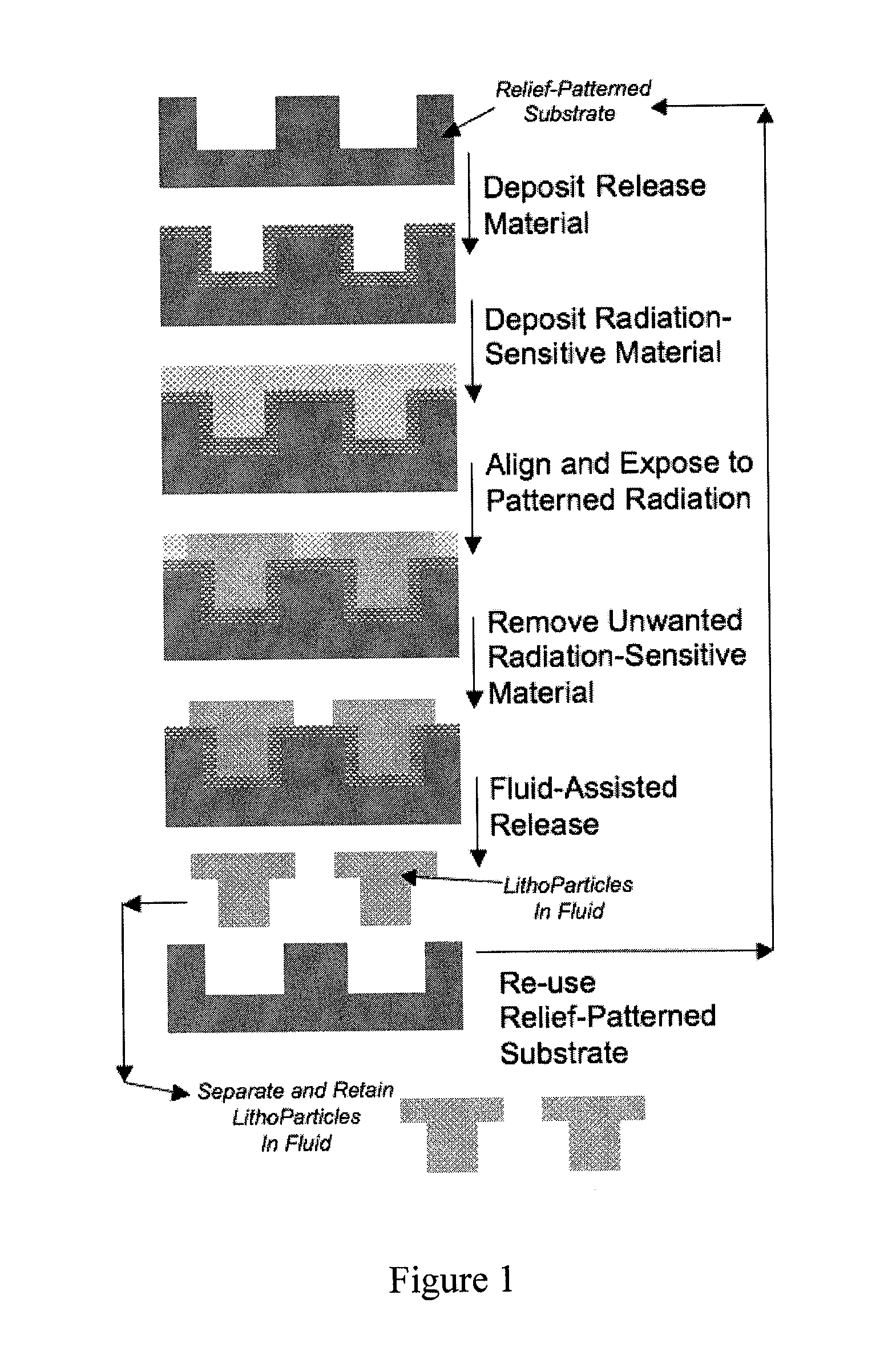 Process For Creating Shape-Designed Particles In A Fluid