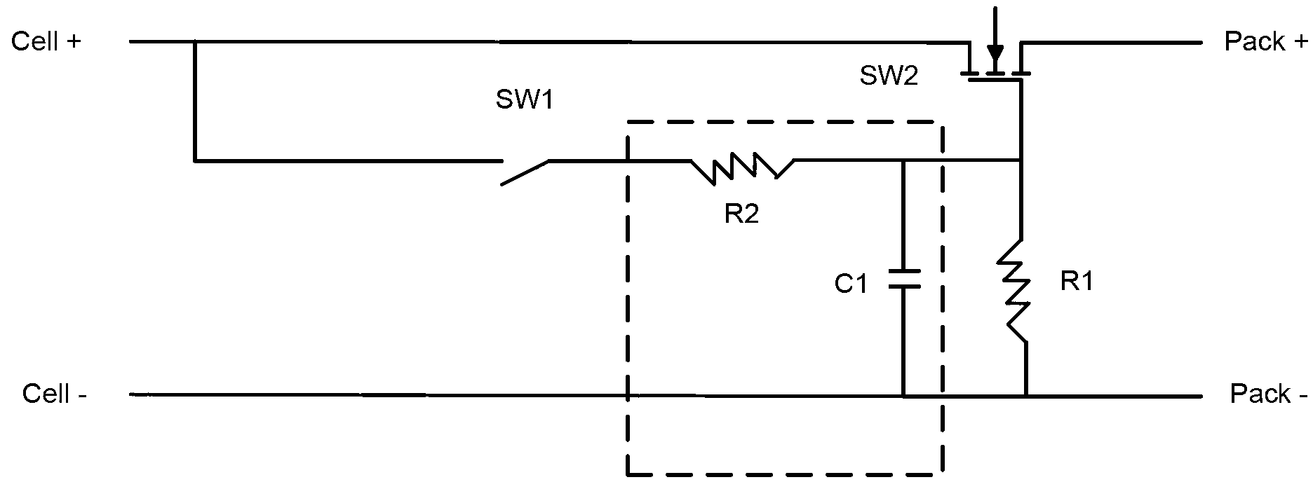 Protection circuit and method and device for controlling same