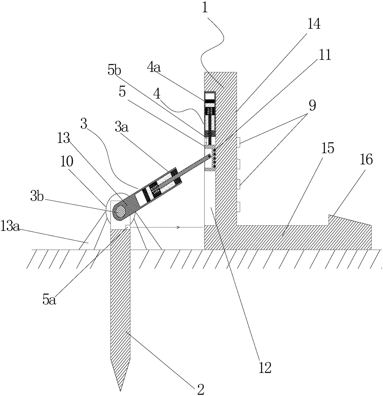 Slope protection device