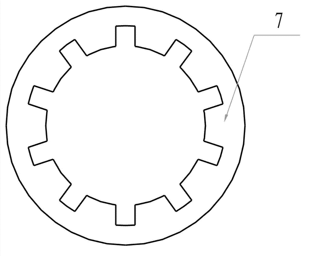 Gantry clutch friction steel disc repairing device and reproducing method thereof