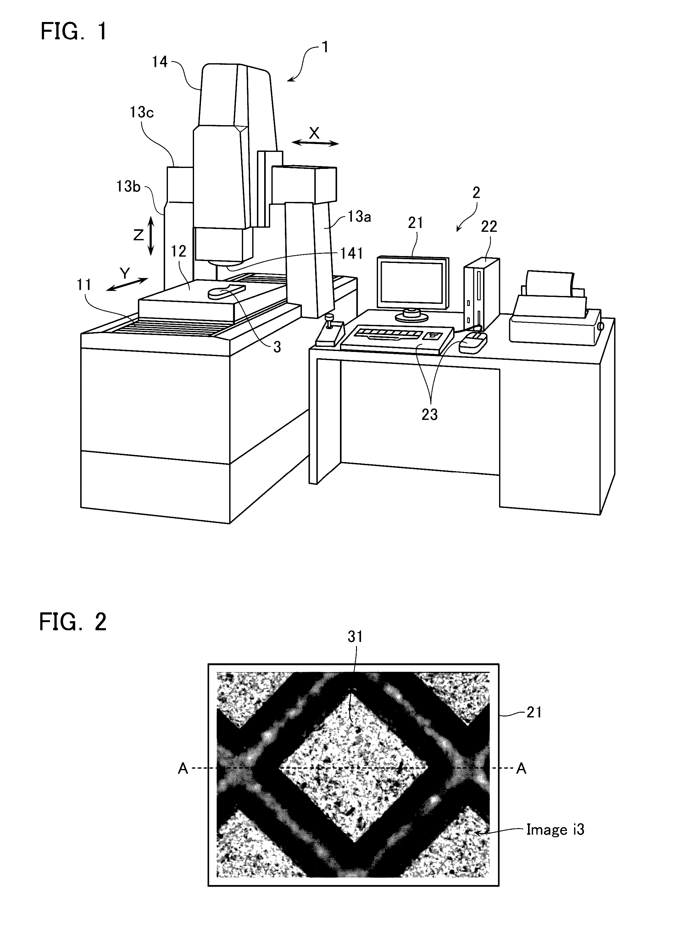 Image measuring apparatus and non-temporary recording medium on which control program of same apparatus is recorded