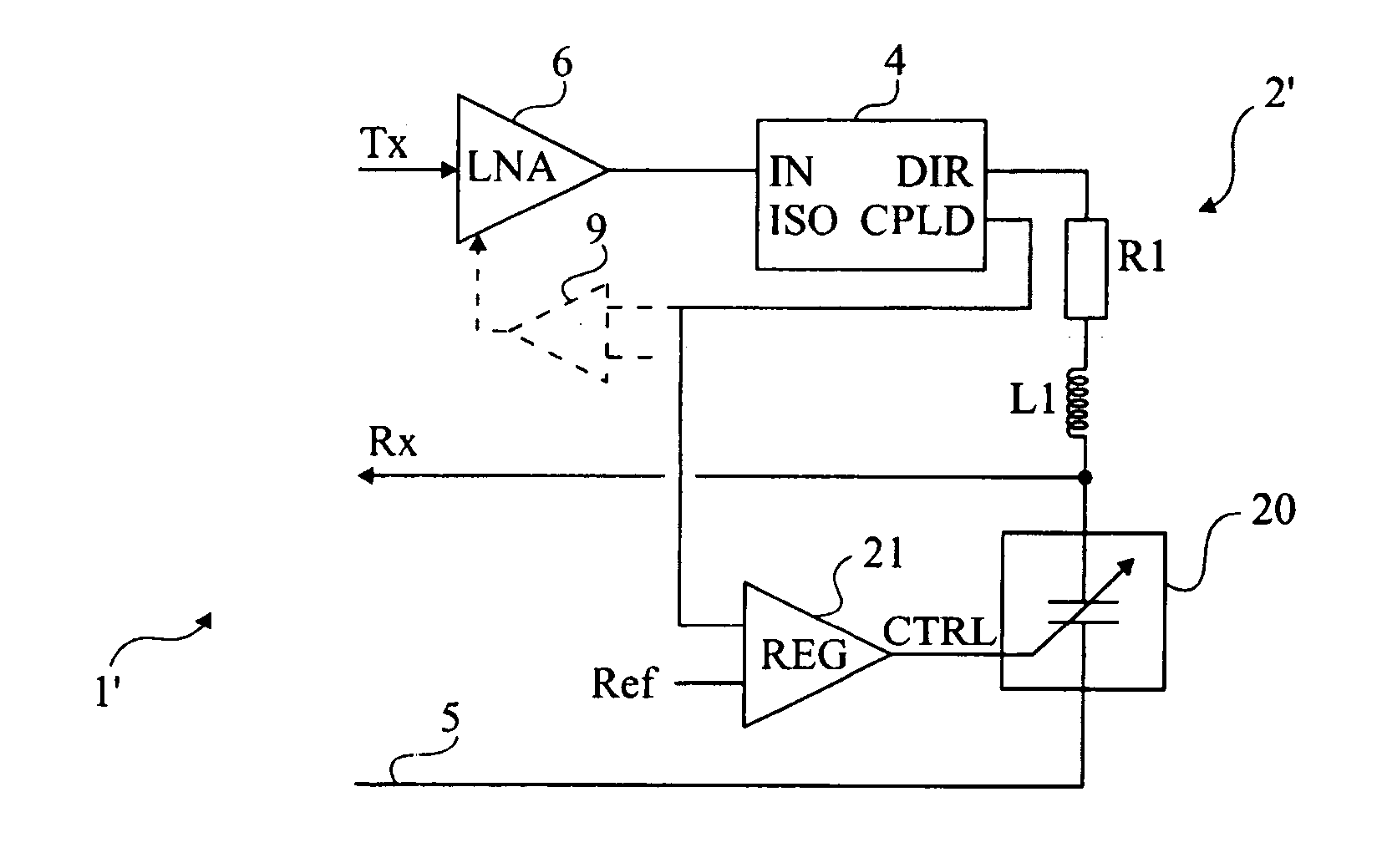 Impedance matching of an electromagnetic transponder reader