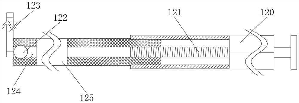 Discharging device for steel bar automatic forming equipment