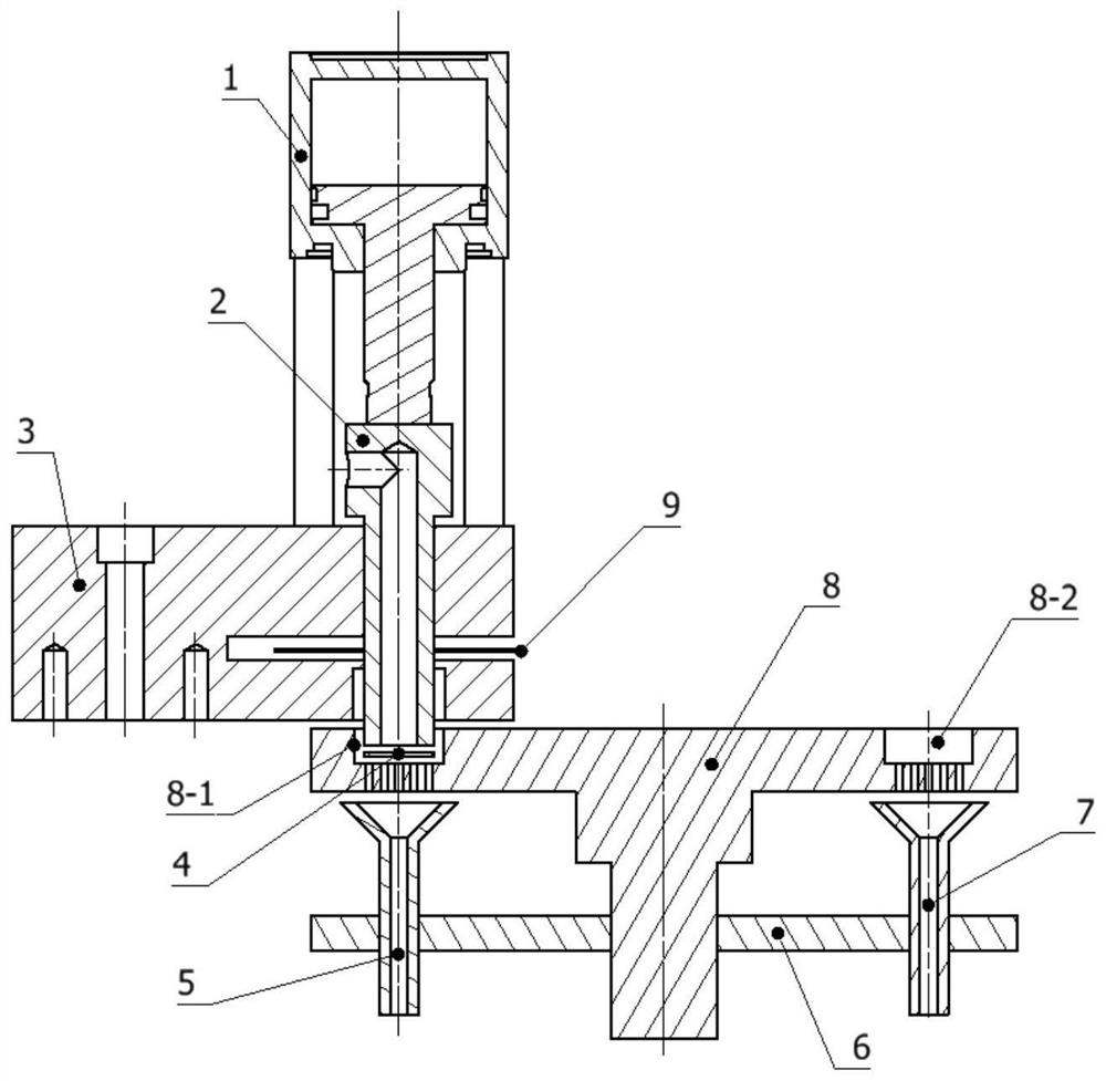 An automatic preparation device and method for composite honeycomb sound-absorbing cap blank