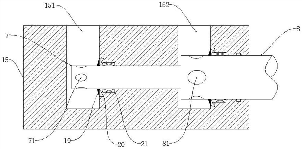 Circulating-type cooling and stirring equipment