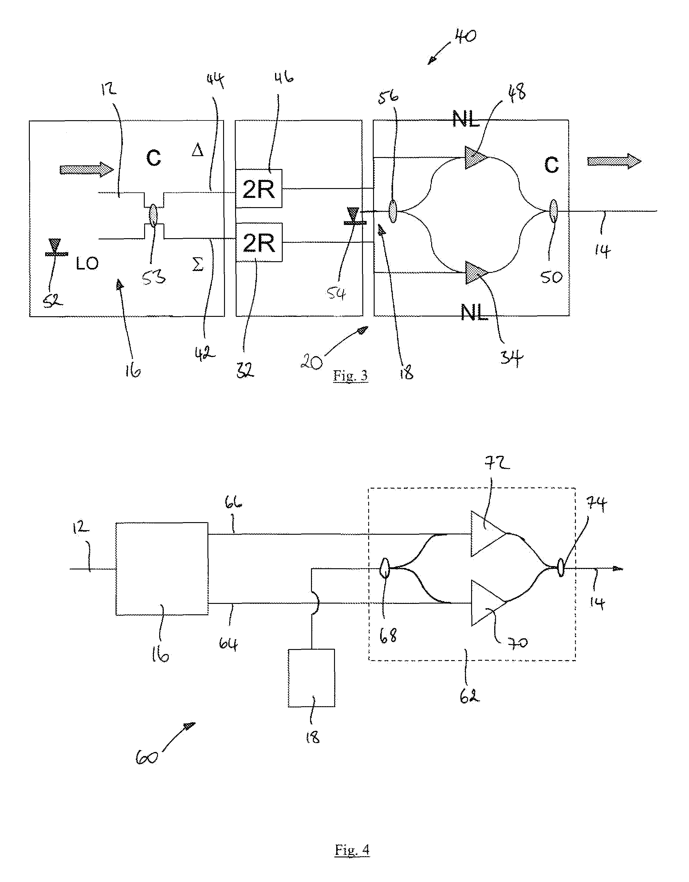 All-optical phase-modulated data signal regeneration