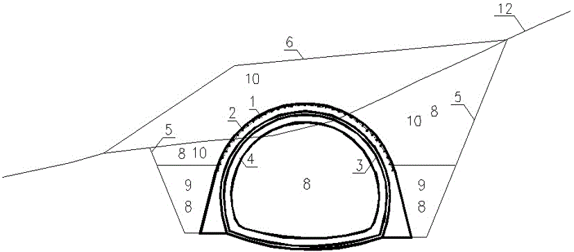 A Construction Method of Diagonal Entry in Bias-Pressure Tunnel