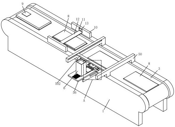 Automatic surface mounting equipment for electronic components