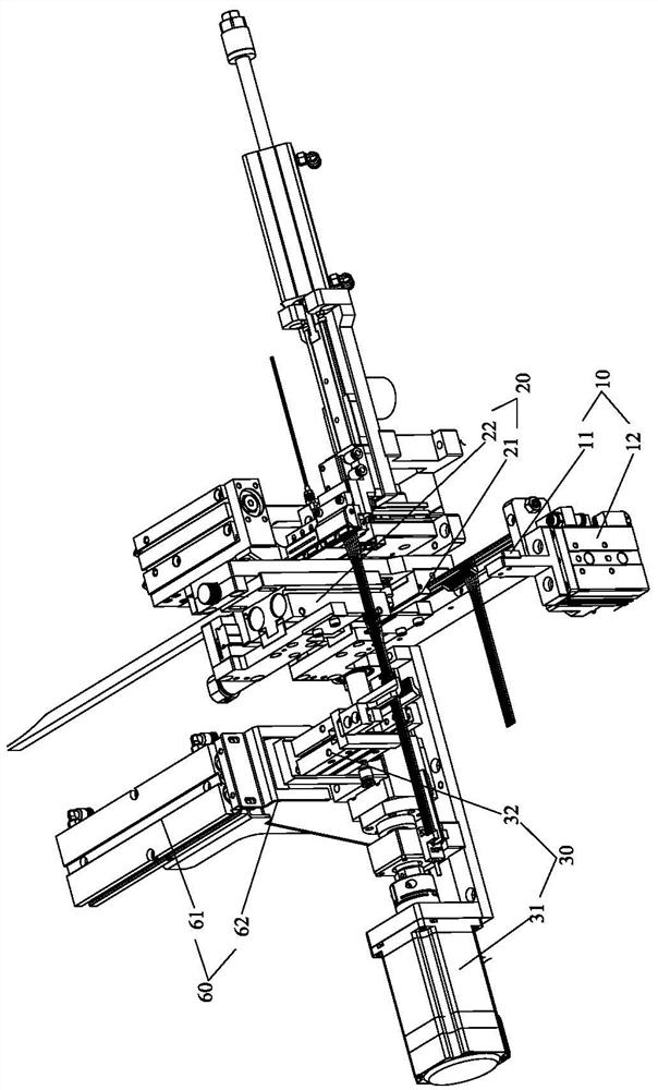 Semi-automatic wire rod shell inserting machine