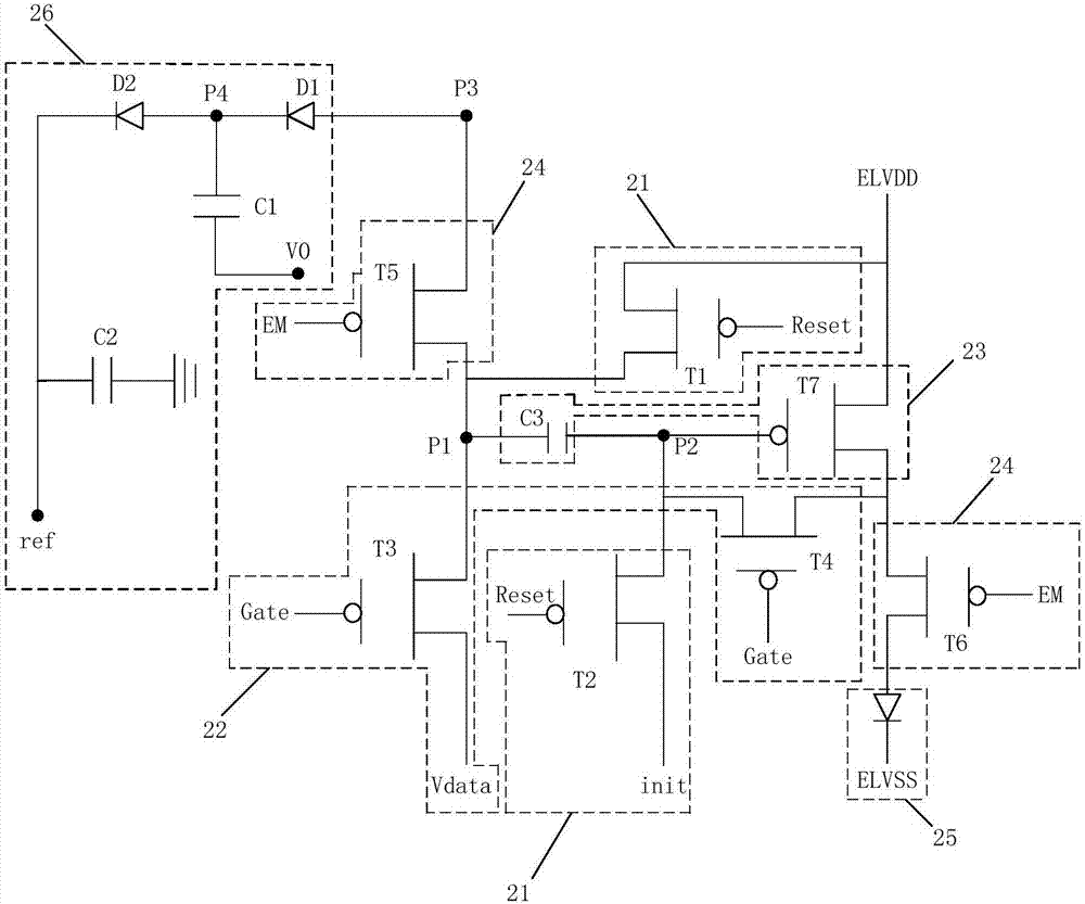 Pixel circuit, driving method of pixel circuit, and display device