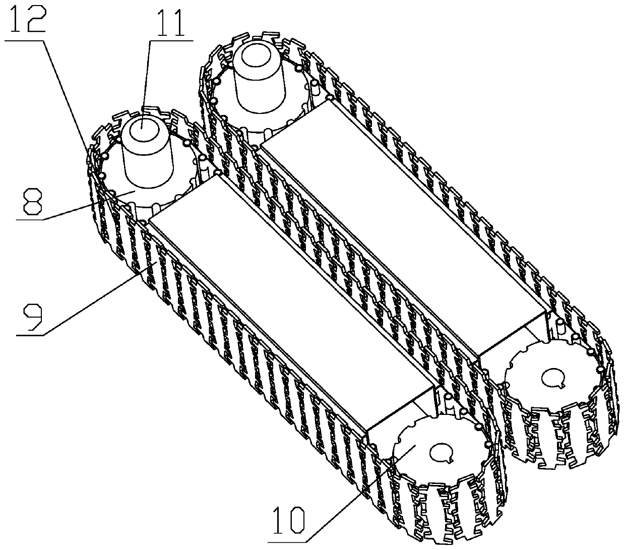 Water transfer printing workpiece drying device