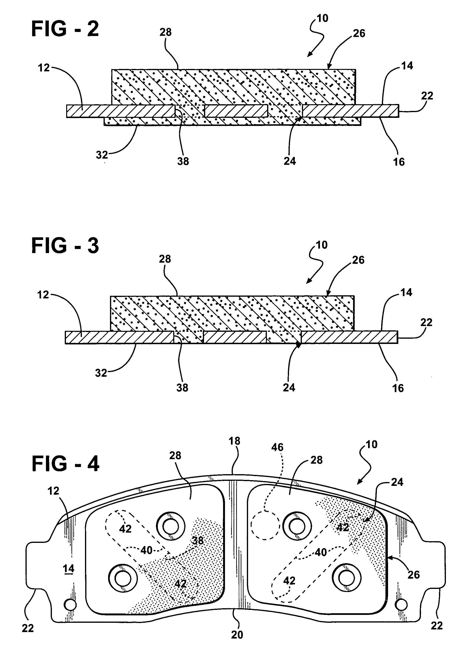 Noise attenuating friction assembly
