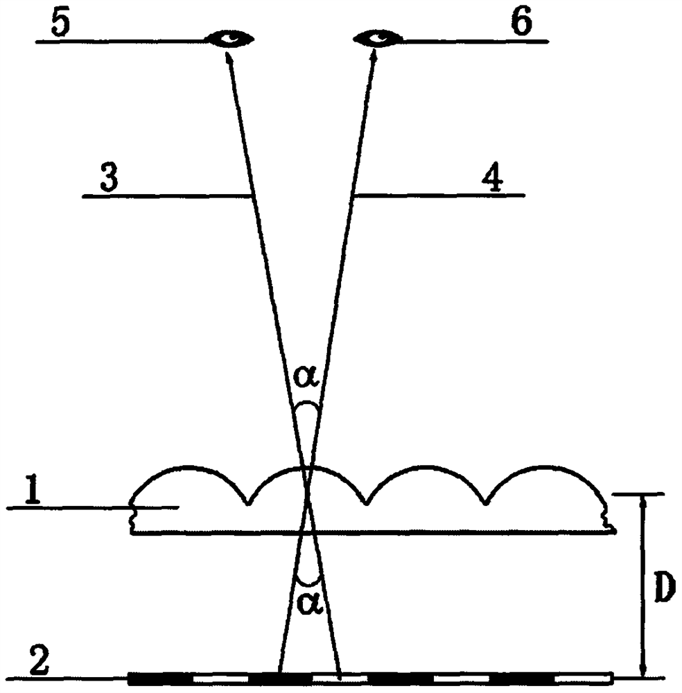 Method for realizing 3D display of mobile phone screen protection film