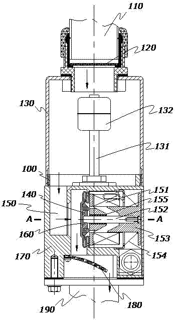 Electromagnetic pressure protection water discharge valve