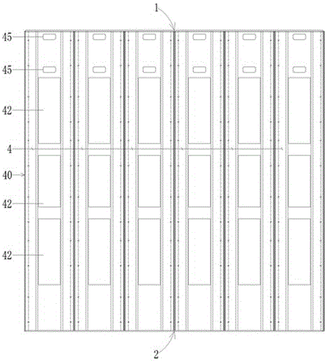 Combined display unit of energy-saving and innovative light-emitting diode (LED) display screen