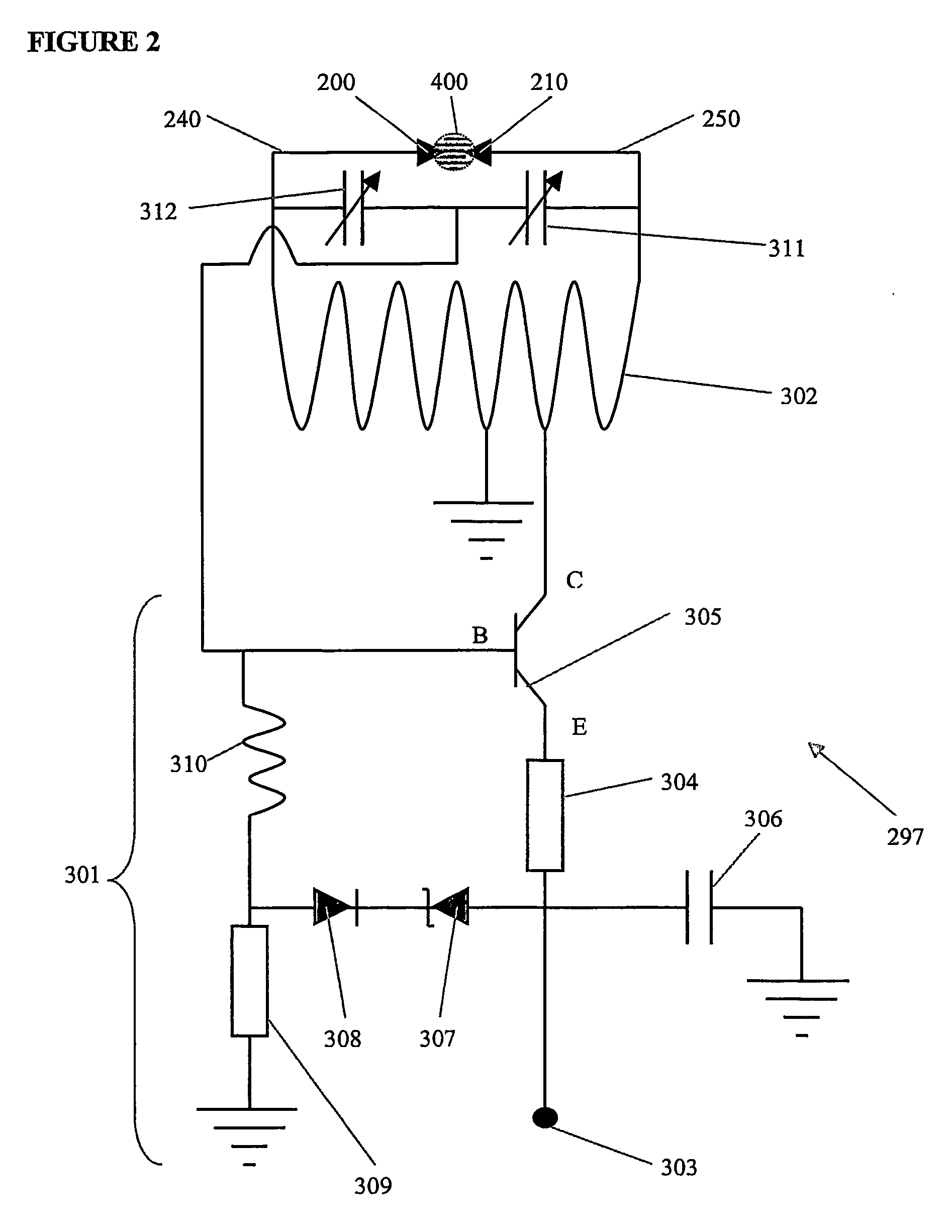 High frequency driven high pressure micro discharge