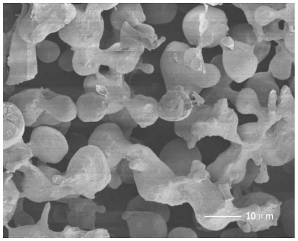 Volcano cold spring water oil-in-water vitamin Pickering emulsion and preparation method thereof