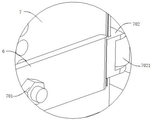 Airing device for corn harvesting and using method of airing device