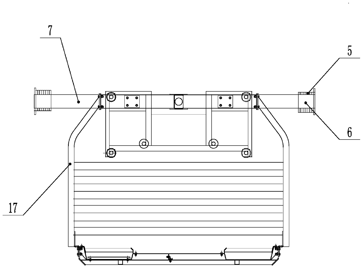 Recyclable charging room for substation inspection robot