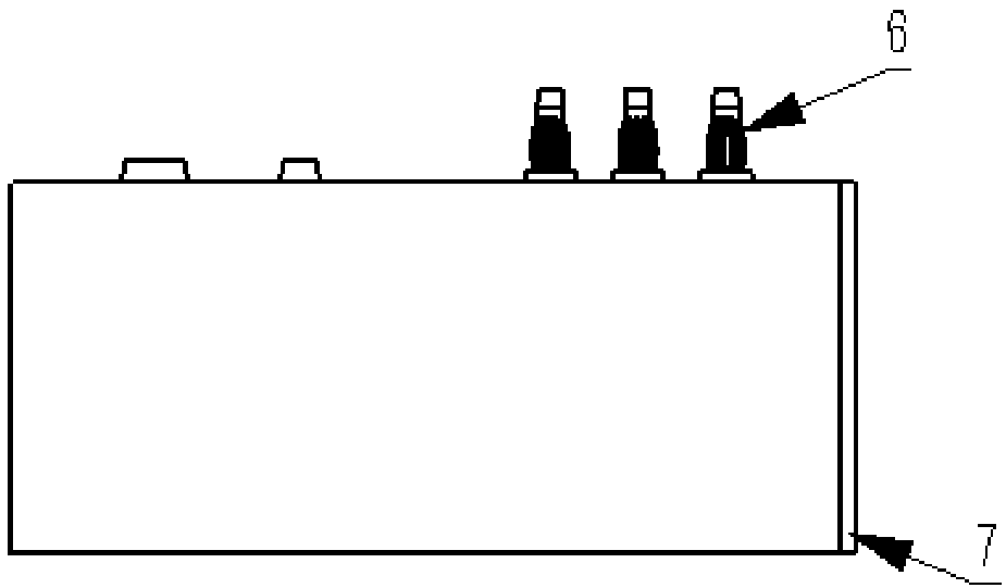 Apparatus used for arranging and realizing circuit right angle switching in electric power rail