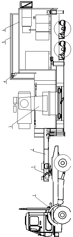 Main vehicle carrier for precise instrument