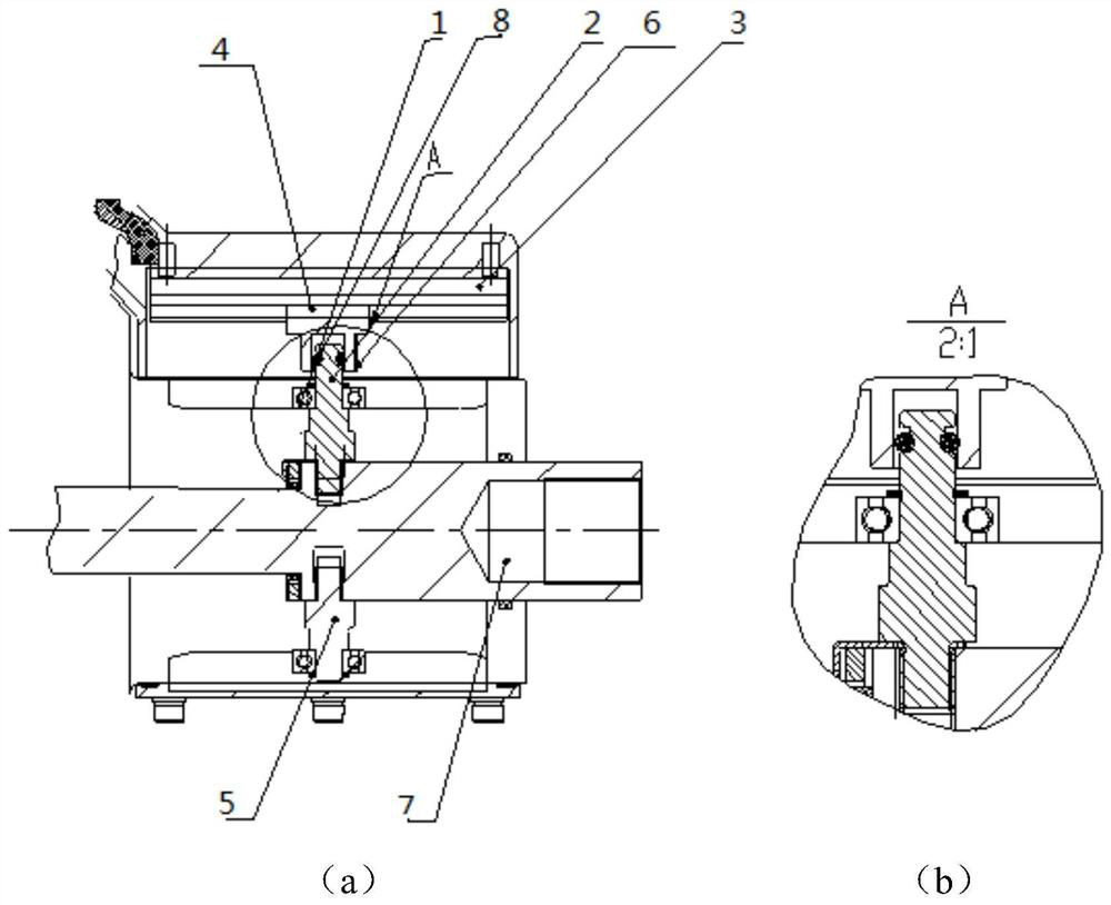 An external integrated displacement sensor installation mechanism adapted to electromechanical actuators