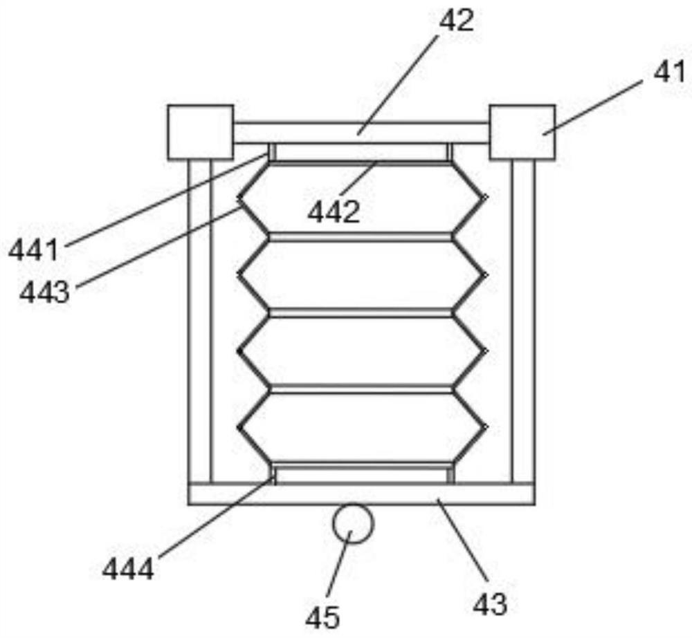 A portable construction warning device for bridges and tunnels