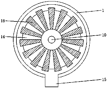 Retrieved rubber product smashing device