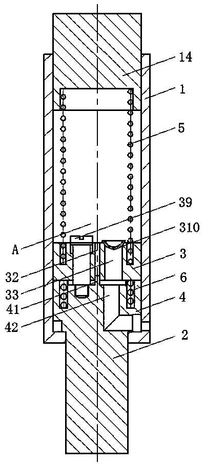 Device for preventing stepping on accelerator by mistake and vehicle