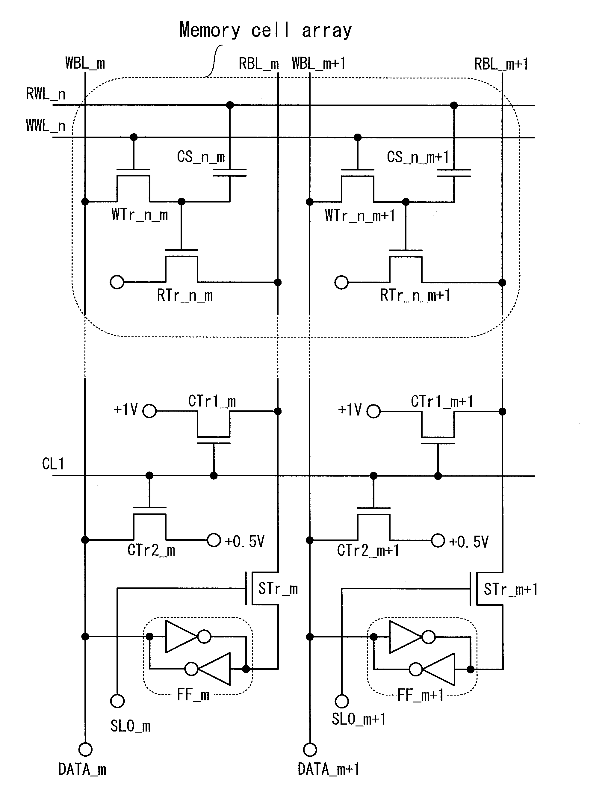 Semiconductor memory device and driving method of semiconductor memory device