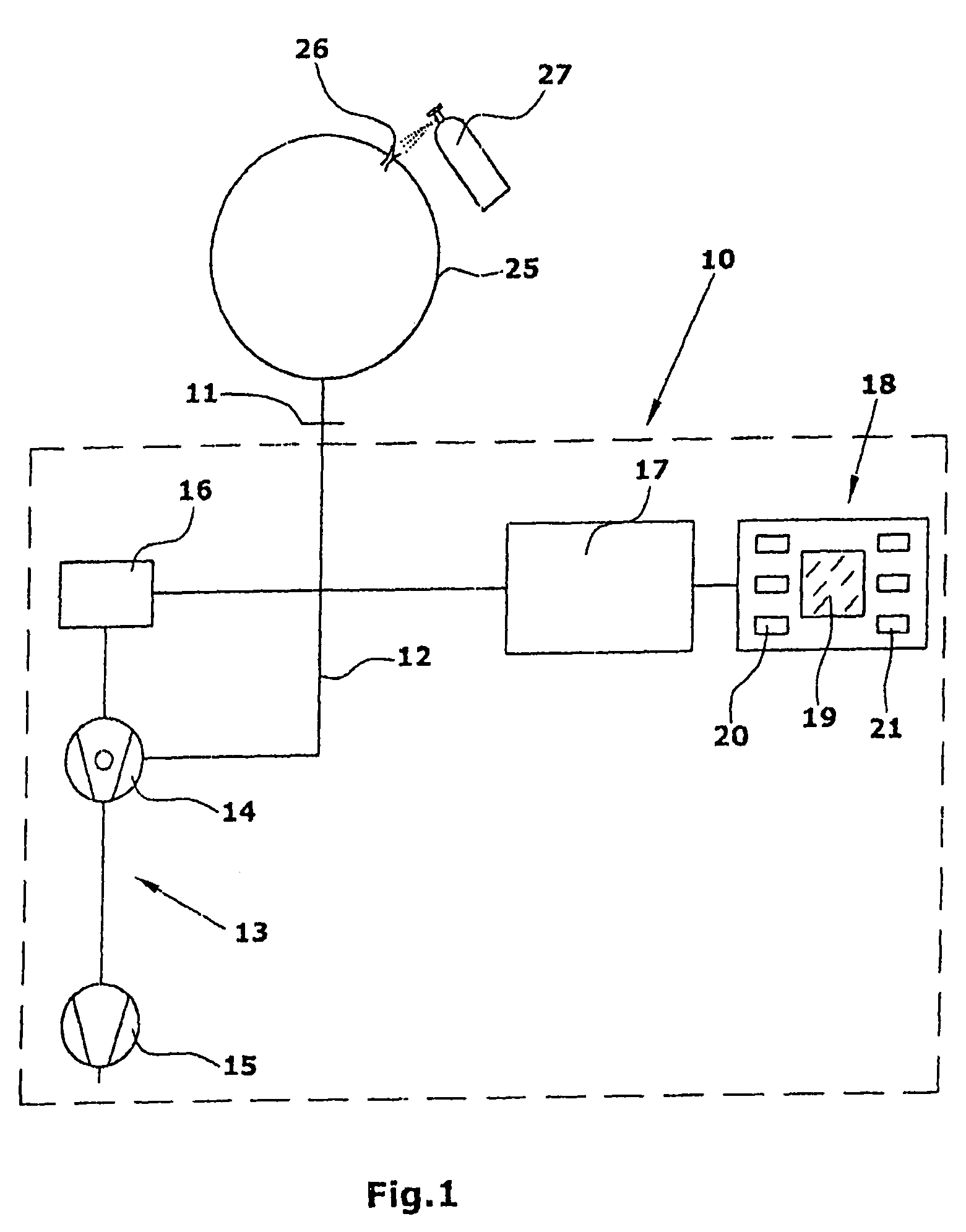 Method and device for detecting leaks
