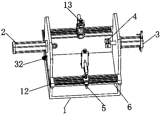 Pressure alternating test structure